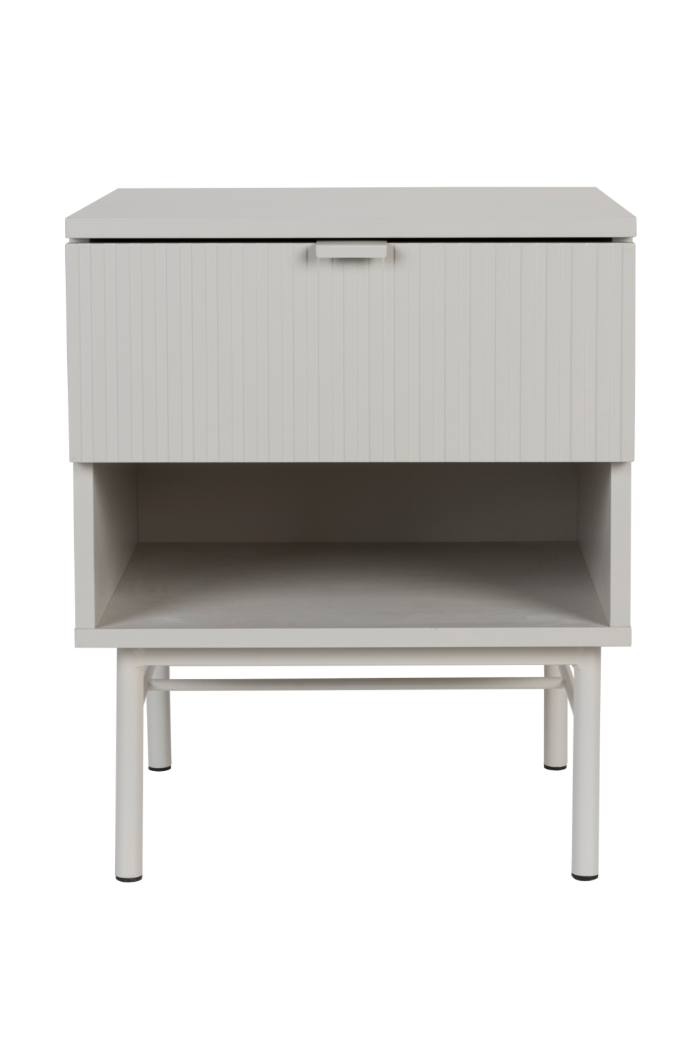 White Side Table/ Bed Stand | DF Cayo | OROA.com