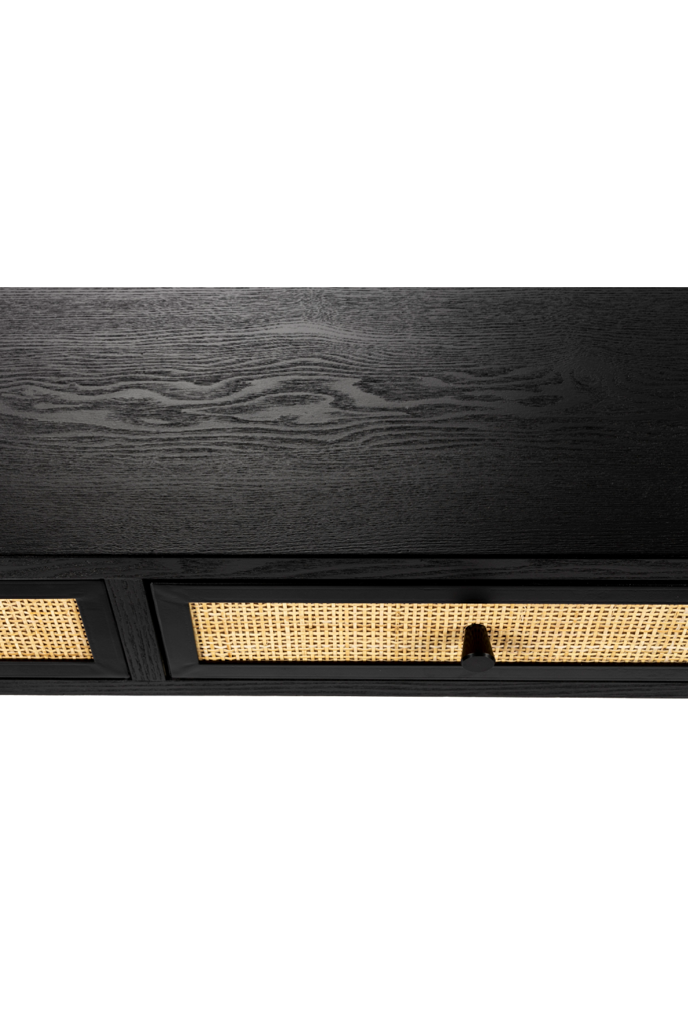 Modern Black Wood Console Table | DF Guuji | OROA.com