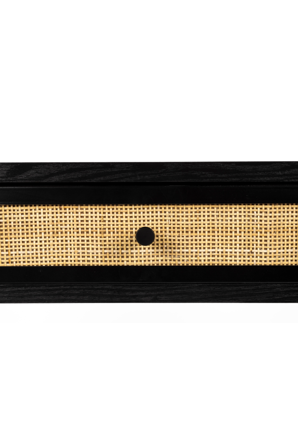 Modern Black Wood Console Table | DF Guuji | OROA.com