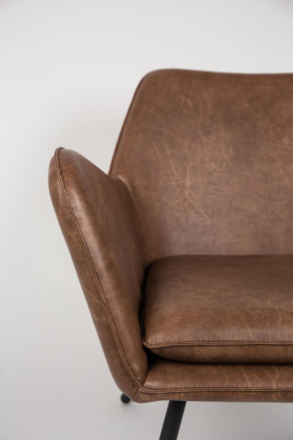 Leather Lounge Armchair | Oroa.com