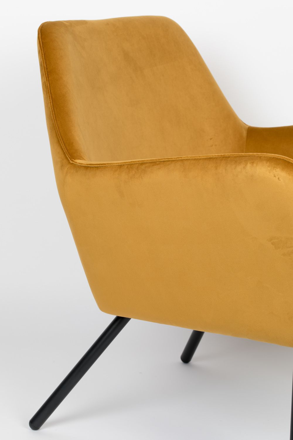Gold Velvet Accent Chair | Oroa.com