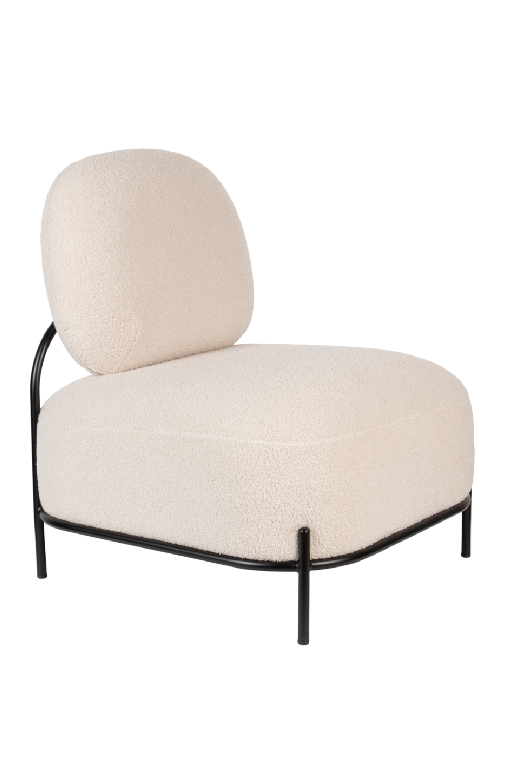White Modern Lounge Chair | Oroa.com