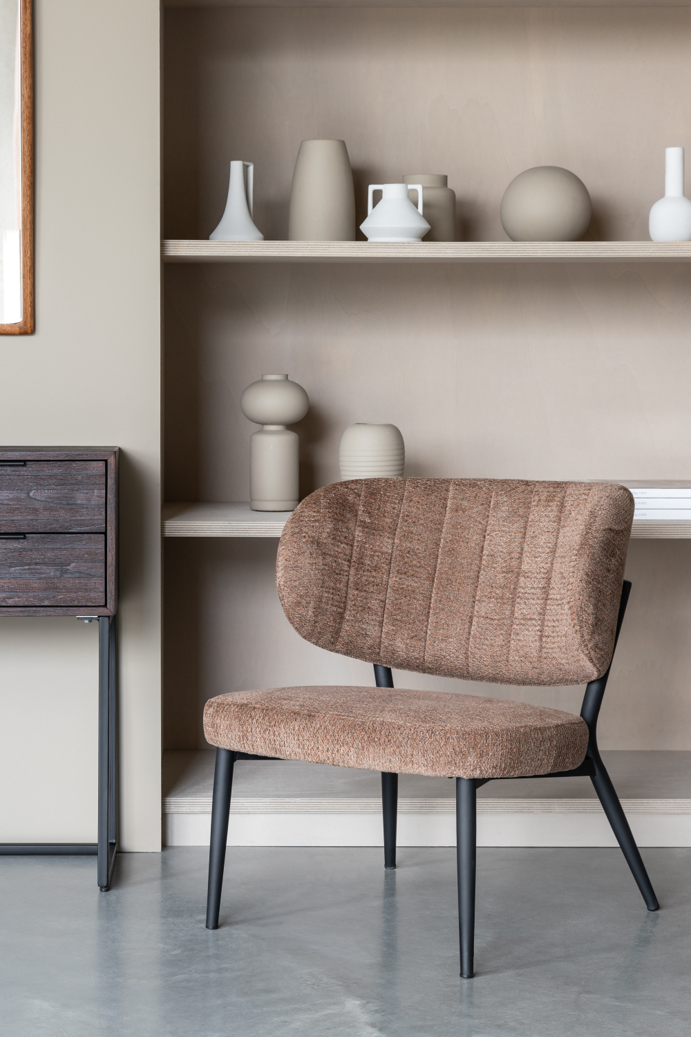 Curved-Back Lounge Chairs (2) | Oroa.com