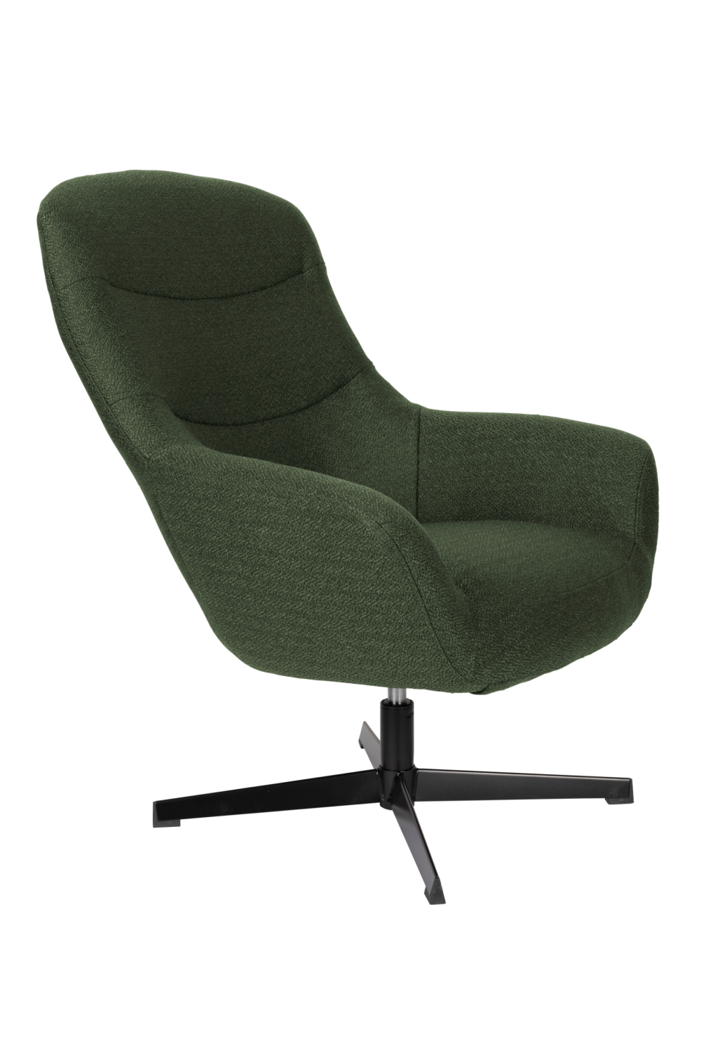 Upholstered Swivel Lounge Armchair | Oroa.com