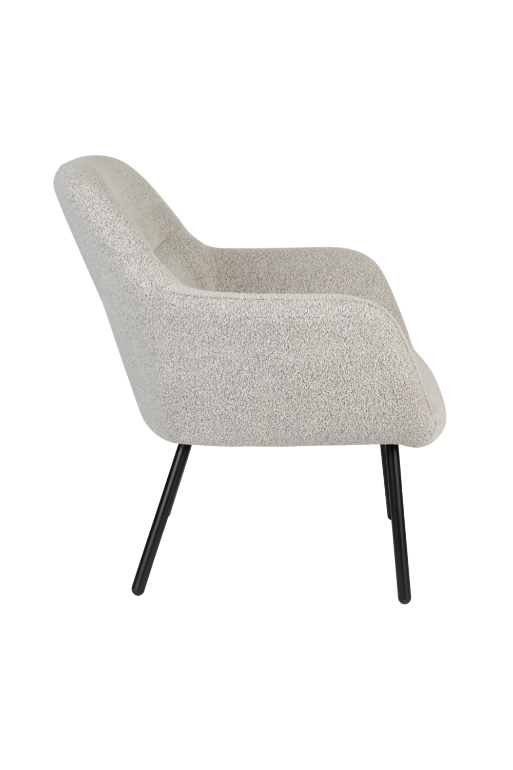 Beige Bouclé Lounge Chair | Oroa.com