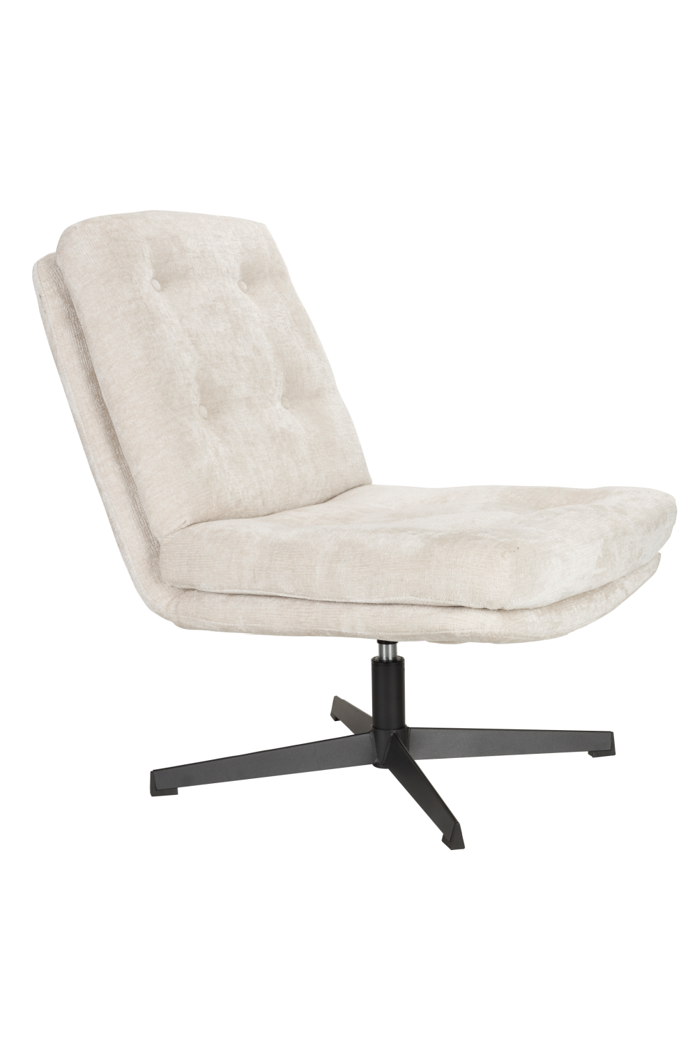 Grid-Tufted Swivel Lounge Chair | Oroa.com