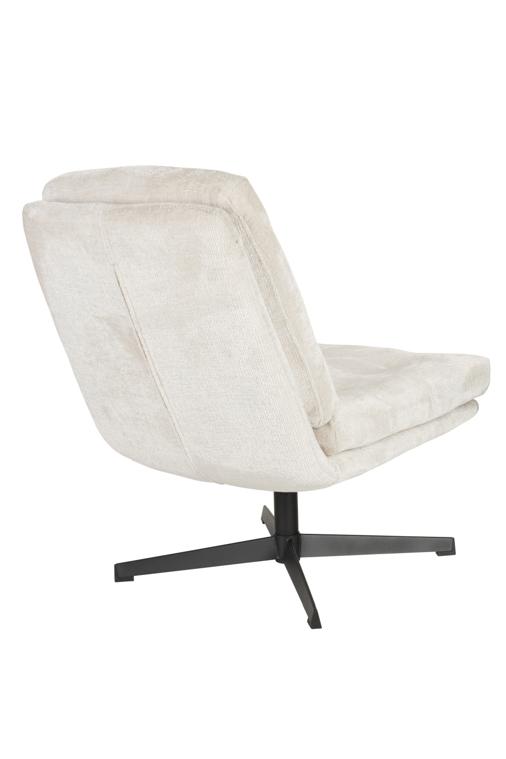 Grid-Tufted Swivel Lounge Chair | Oroa.com