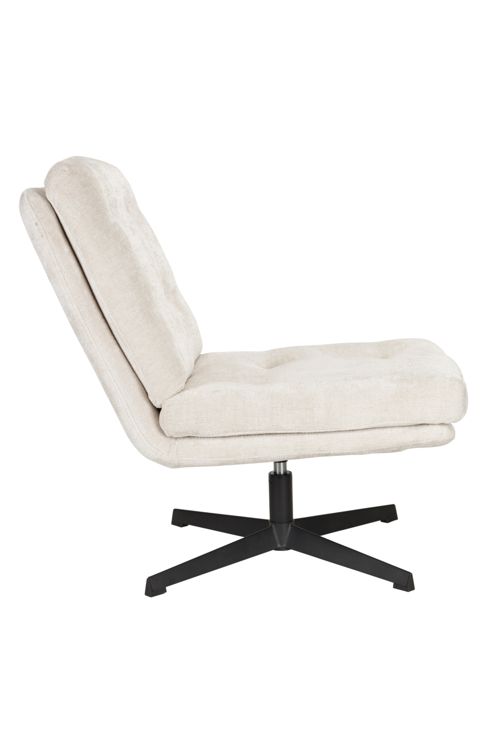 Grid-Tufted Swivel Lounge Chair | Oroa.com