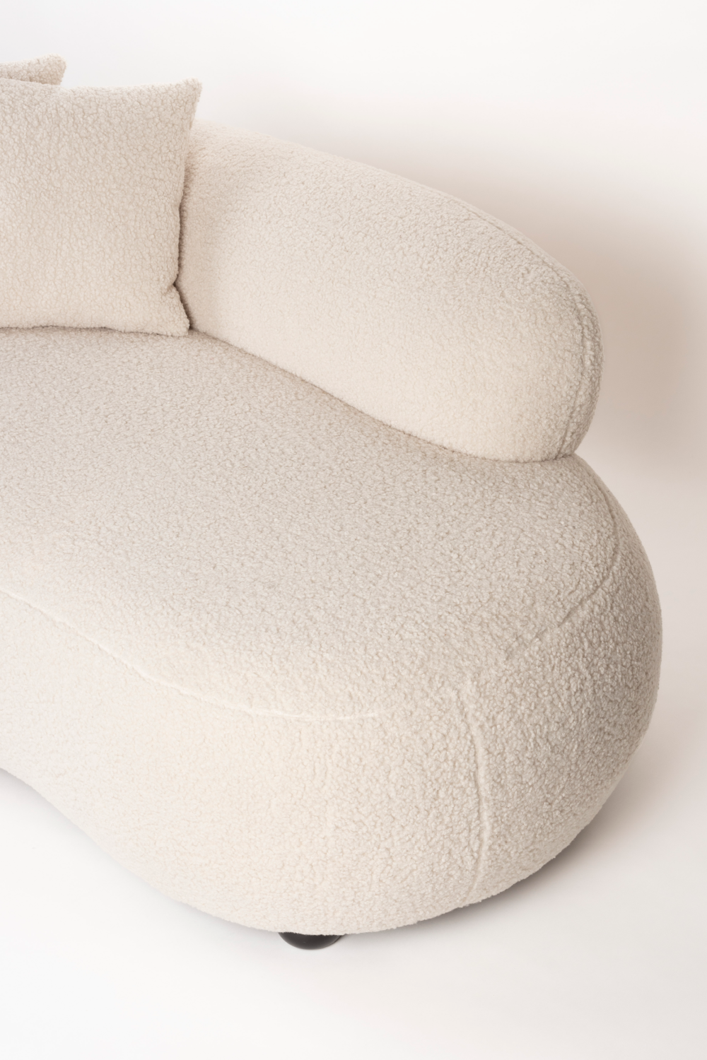 White Curved Sofa | DF Noxx | OROA.com
