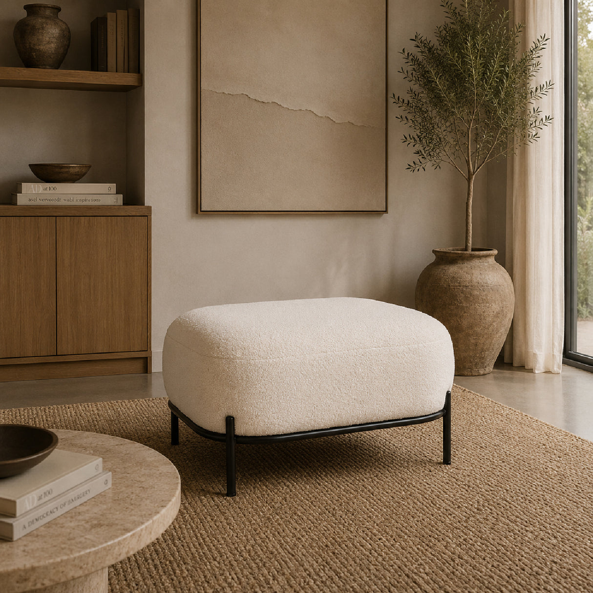 Modern White Sofa | Oroa.com