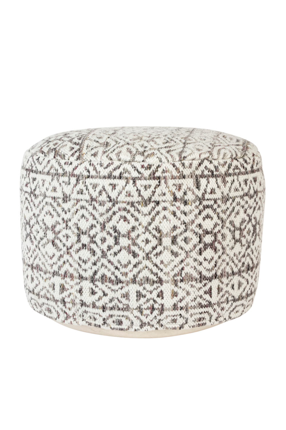 Printed Fabric Boho Pouf | DF Liv | Oroa.com