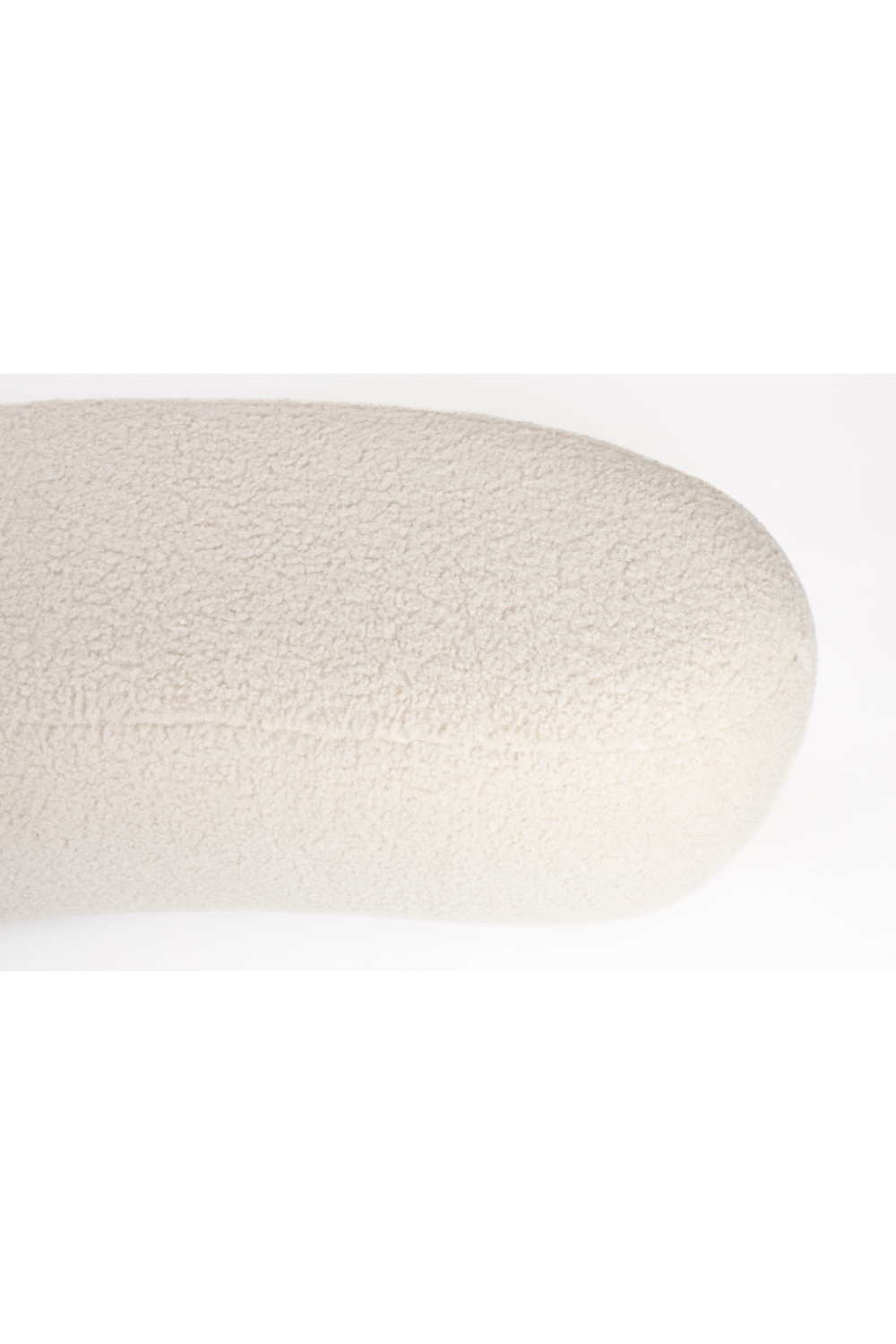 White Curved Hocker | DF Noxx | OROA.com