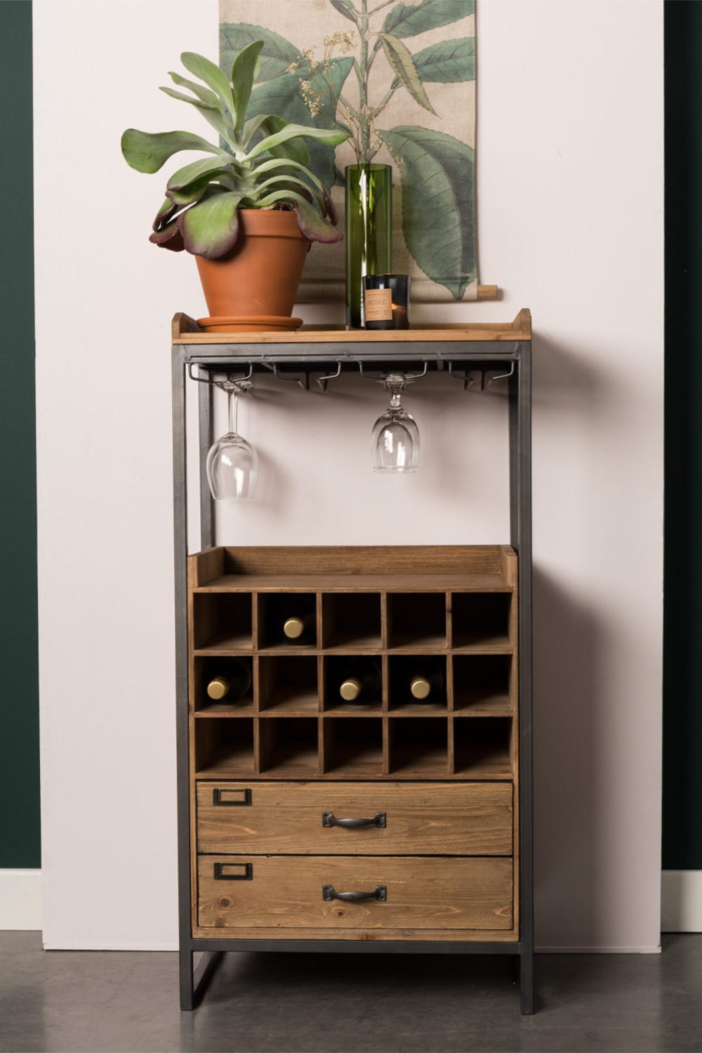 Wooden Wine Cabinet | Oroa.com