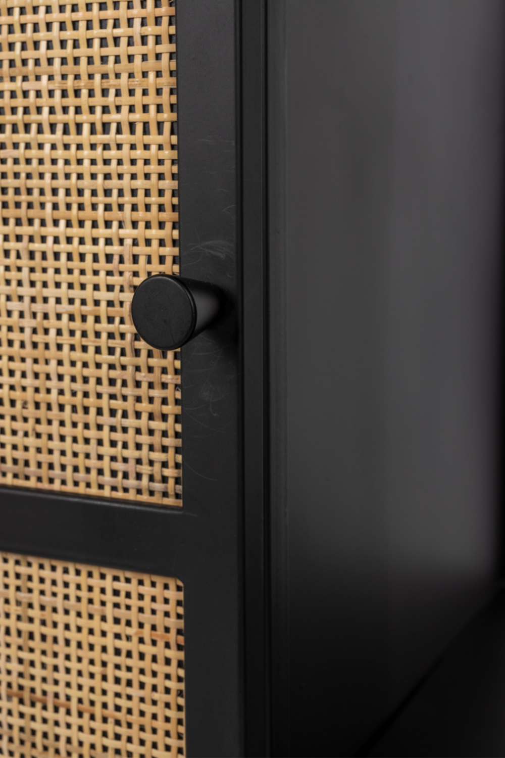 Rattan Webbing Wine Cabinet | DF Guuji | OROA.com