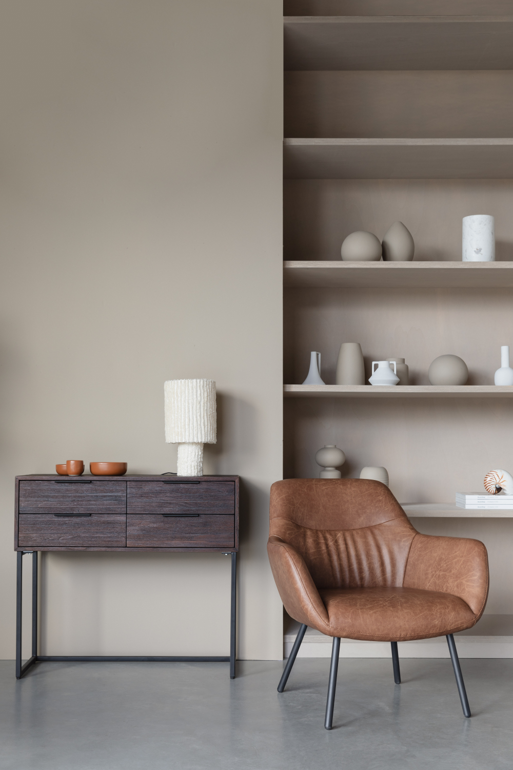 Brown Teak Cabinet | DF Webster | OROA.com