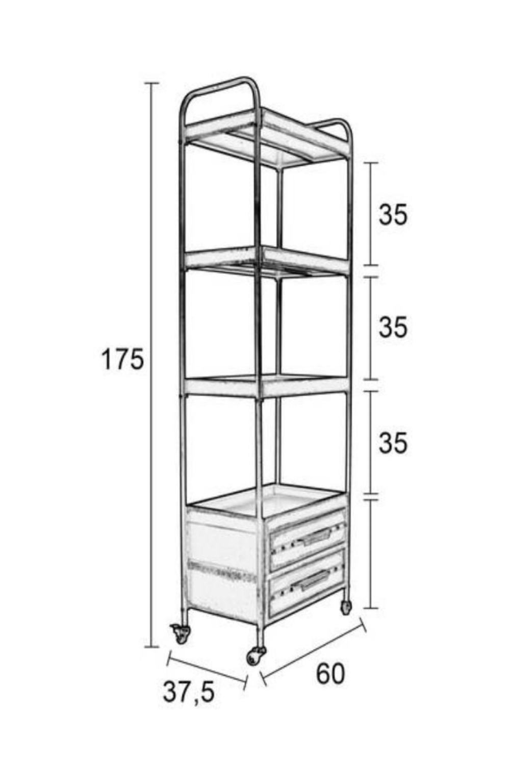 Black Iron Display Cabinet | DF Ryan | OROA.com