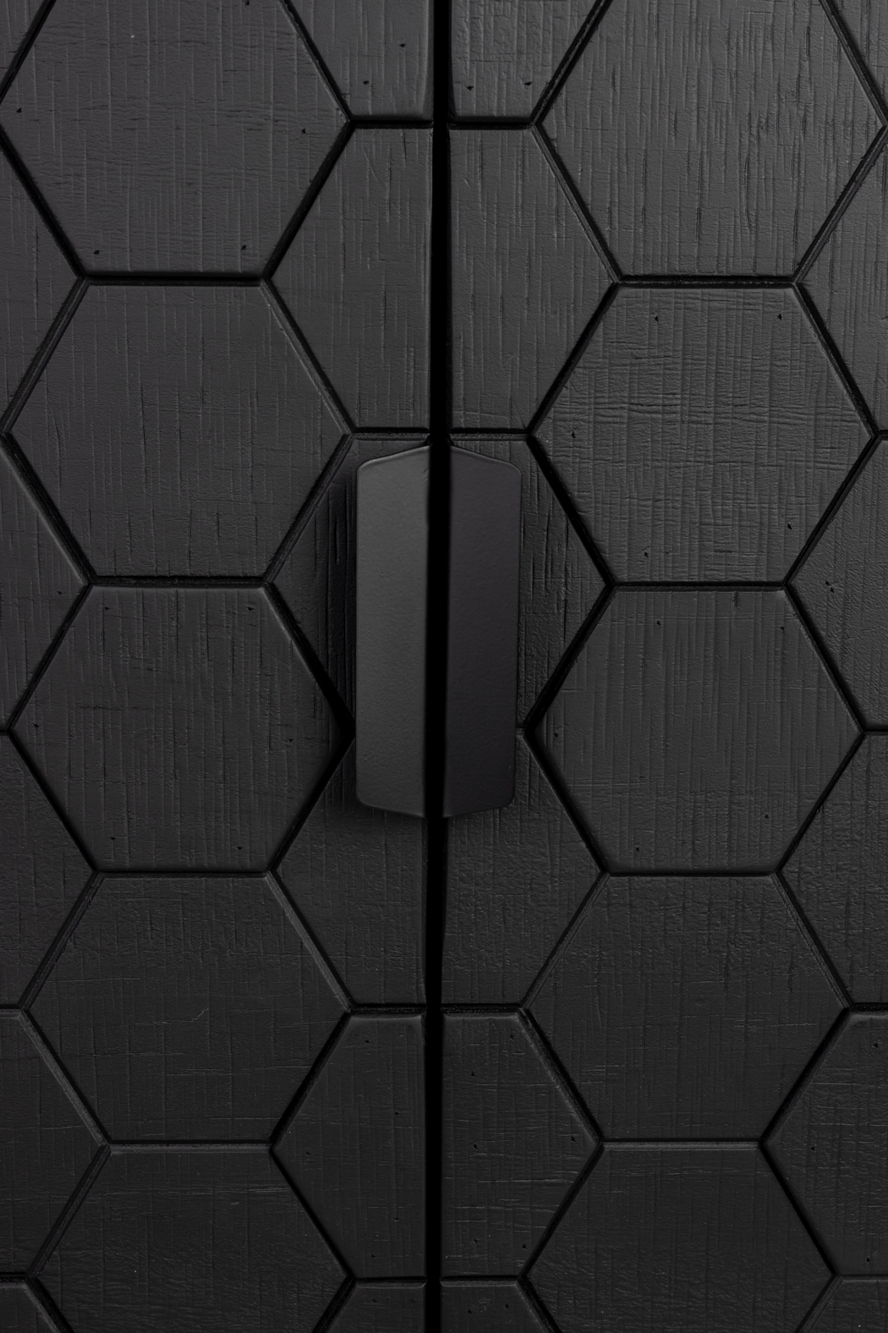 Hexagon Pattern Fir Wood Sideboard | DF Linc | OROA.com