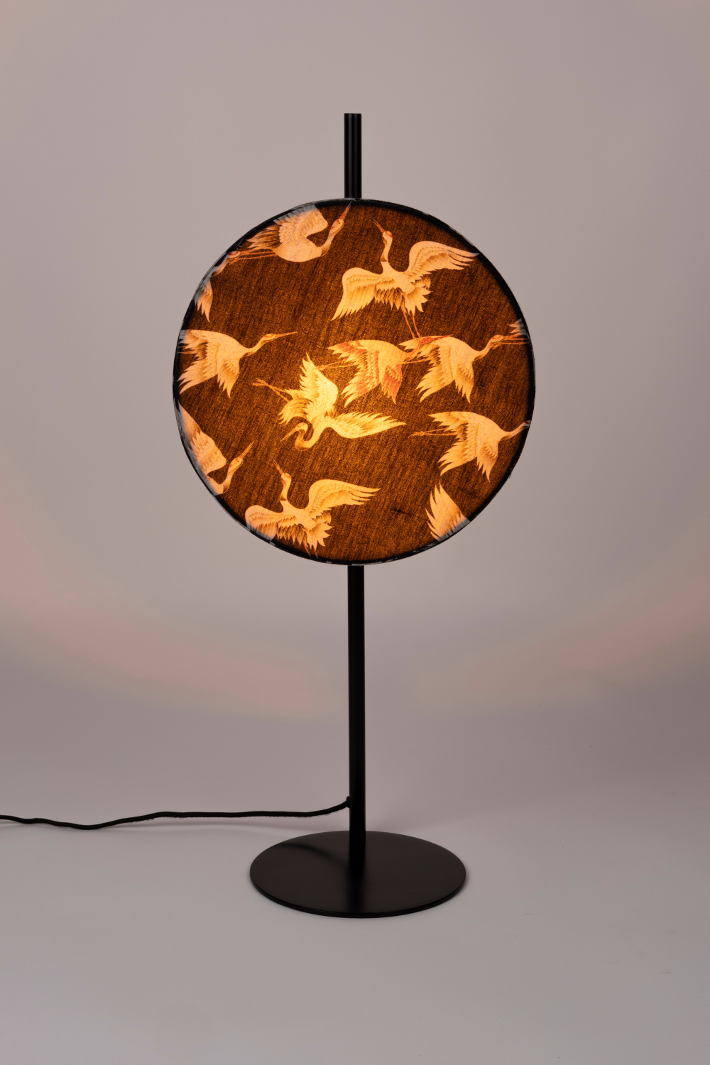 Printed Shade Table Lamp | DF Jaylee | OROA.com