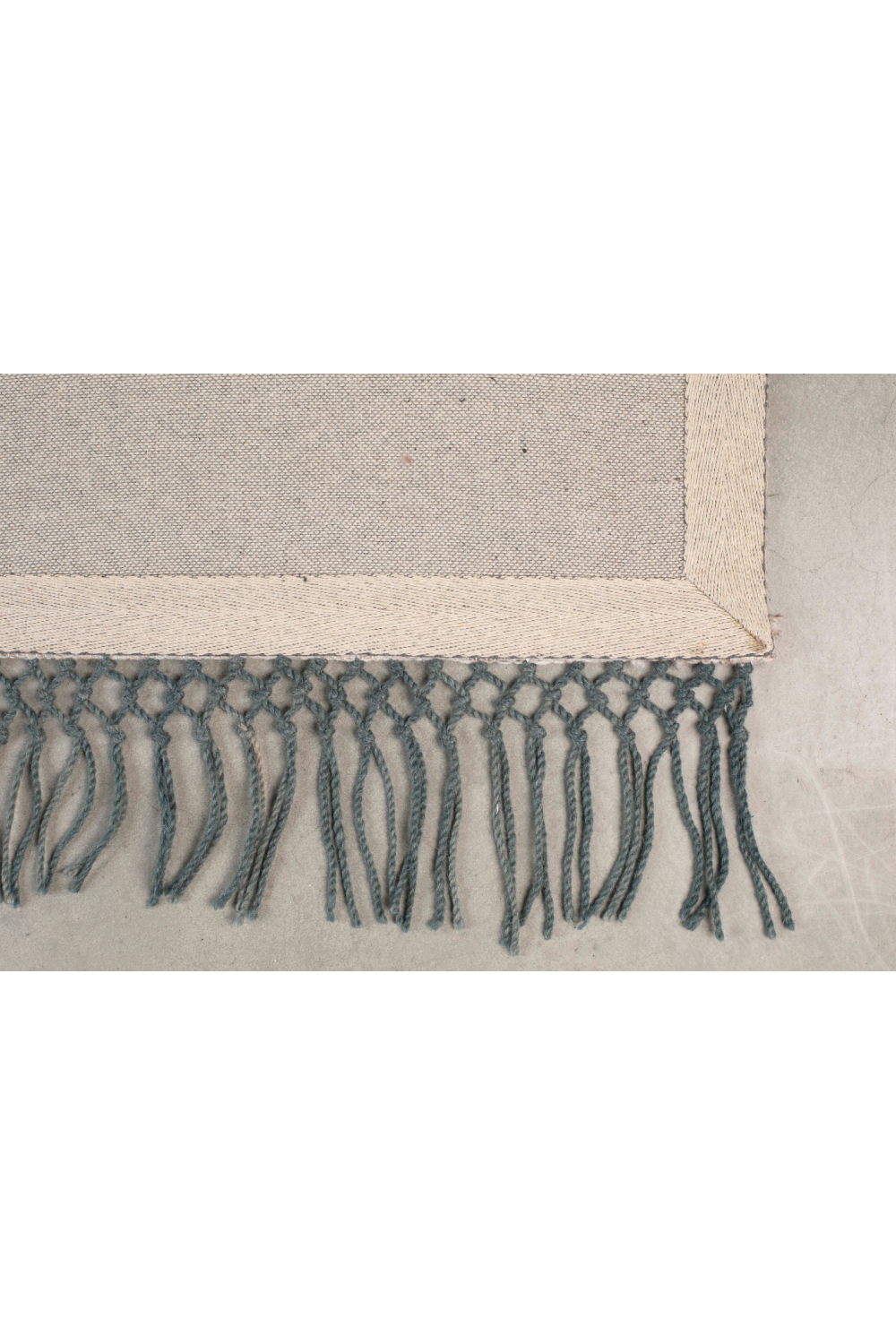 Handwoven Blue Carpet | DF Liv | OROA.com