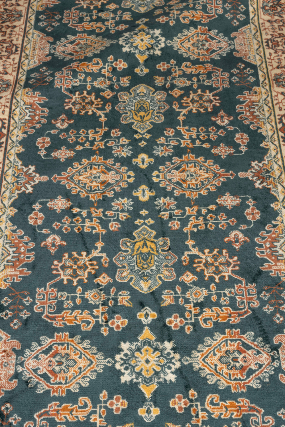 Oriental Fringed Carpet 8' x 3' | DF Raz | OROA.com