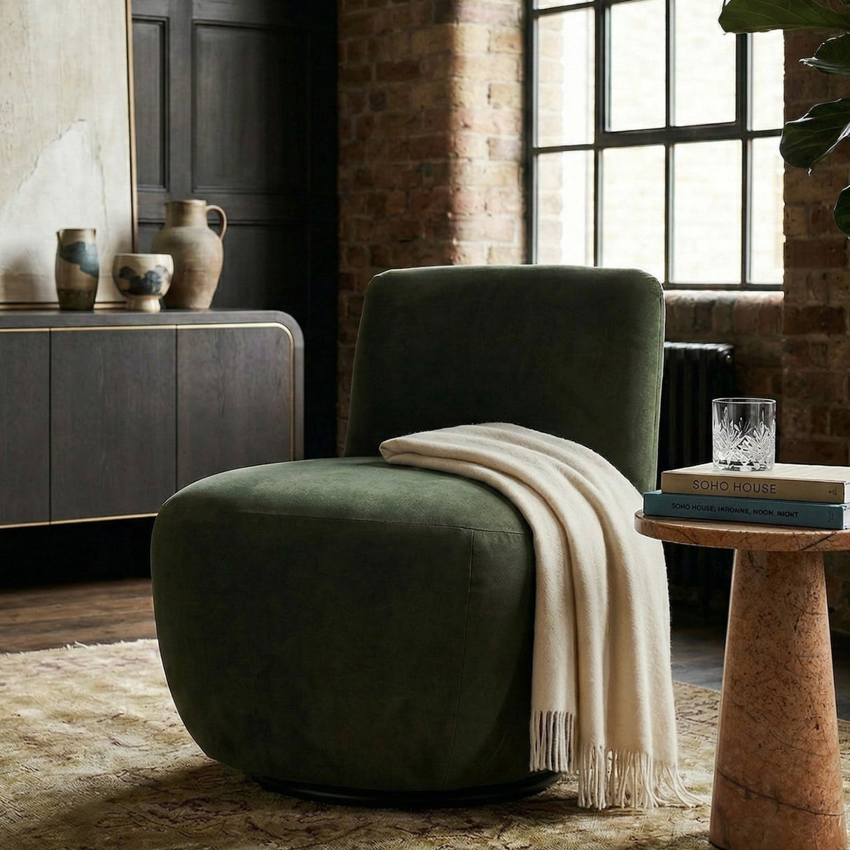 Modern Minimalist Swivel Occasonal Chair | Oroa.com
