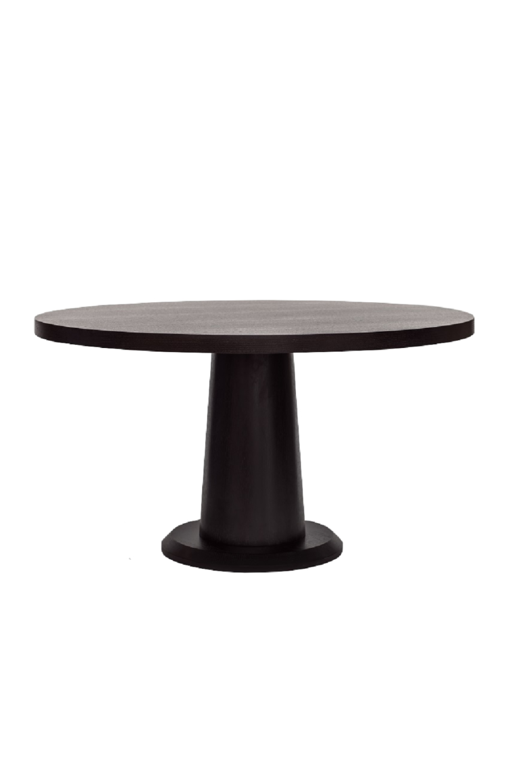 Black Oak Pedestal Dining Table | Liang & Eimil Ancora | Oroa.com