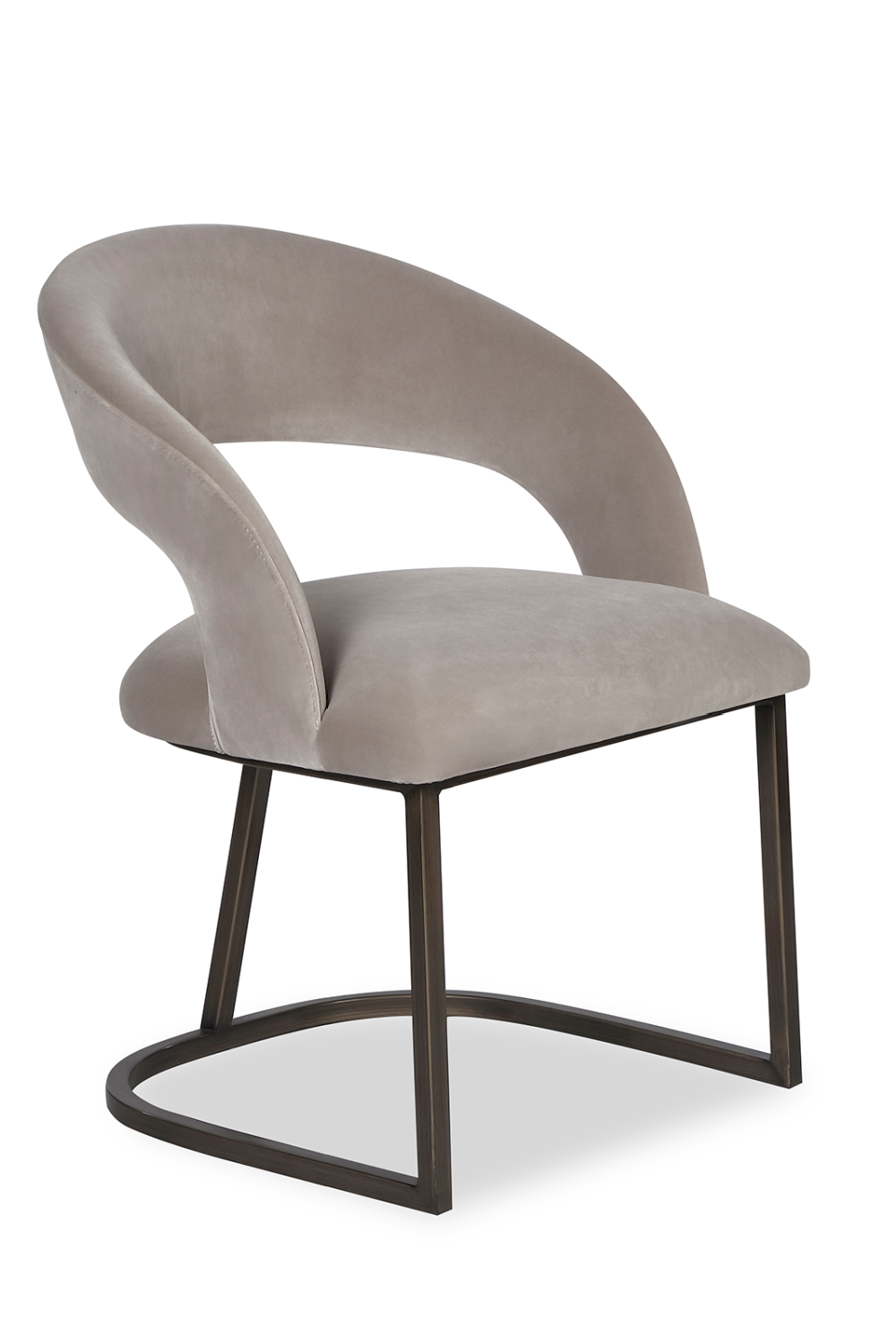 Velvet Upholstered Dining Chair | Liang & Eimil Alfie | Oroa.com