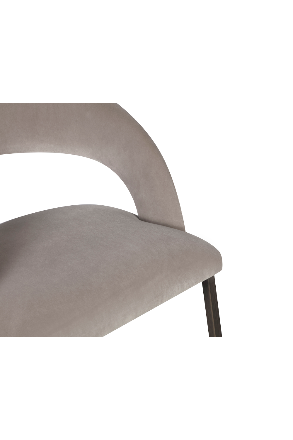 Velvet Upholstered Dining Chair | Liang & Eimil Alfie | Oroa.com