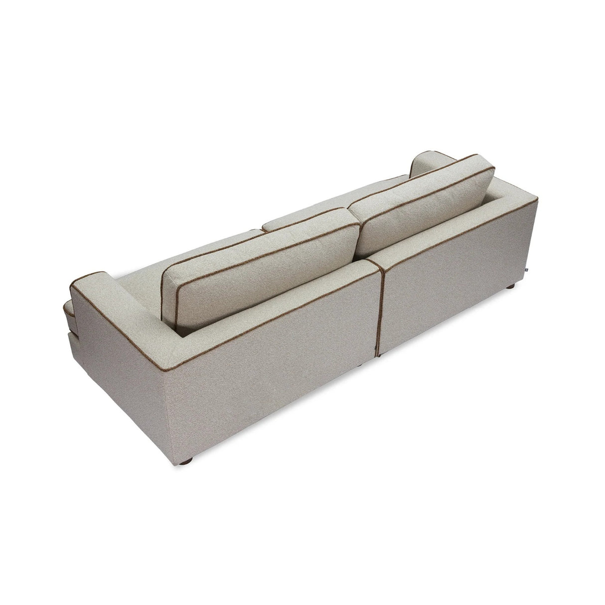 Upholstered Sofa with Piping | Oroa.com