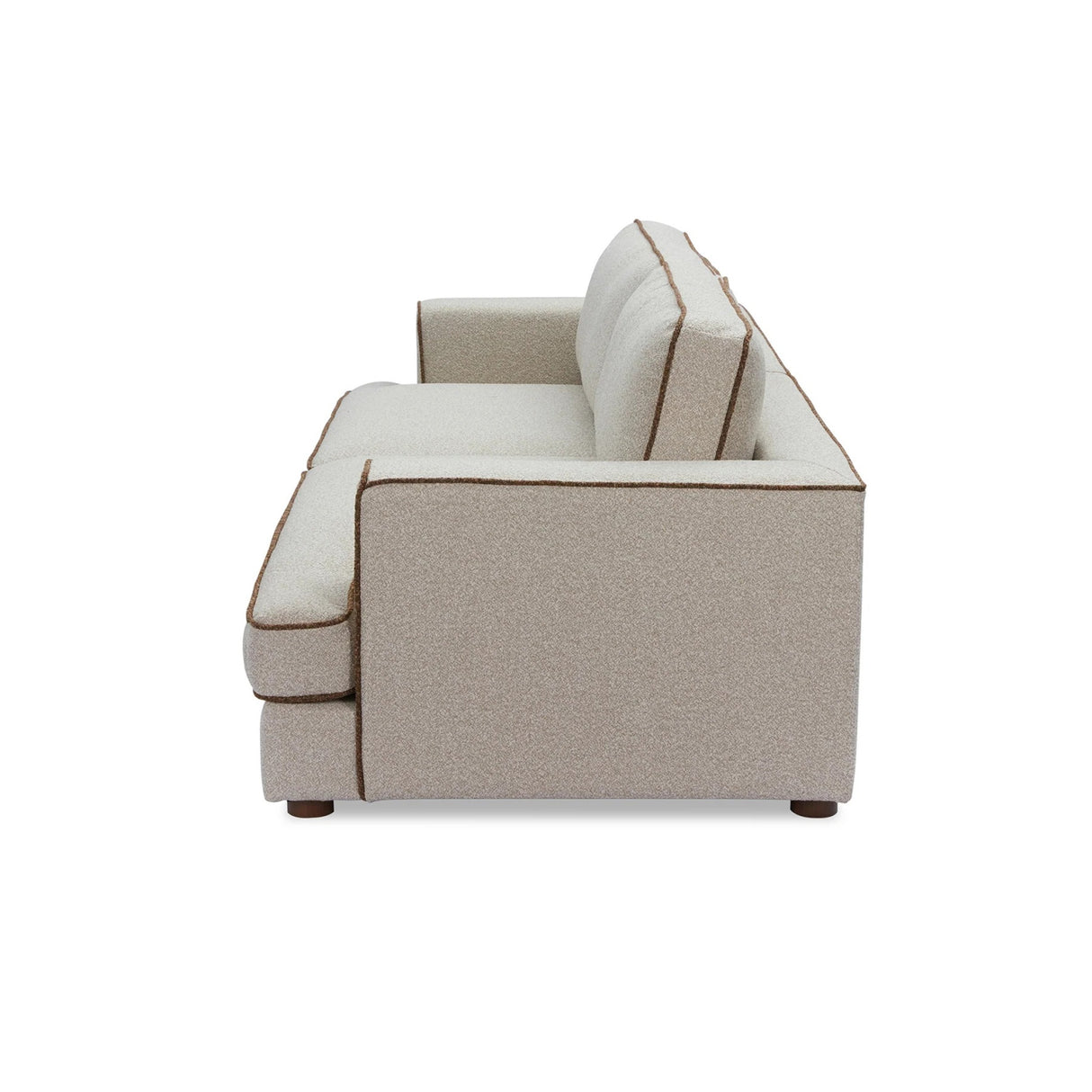 Upholstered Sofa with Piping | Oroa.com