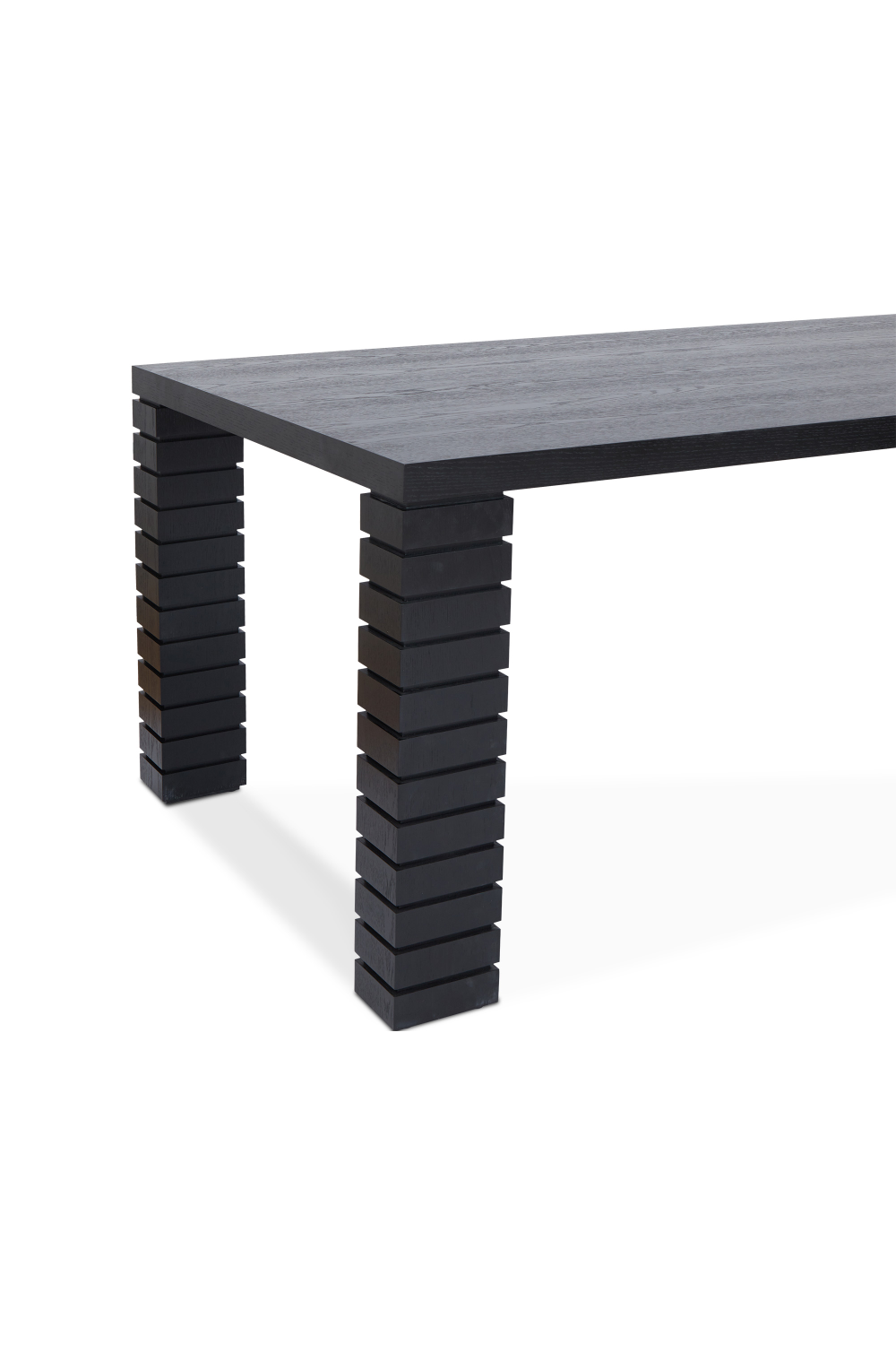 Fluted Leg Wooden Dining Table | Liang & Eimil Pascal | Oroa.com
