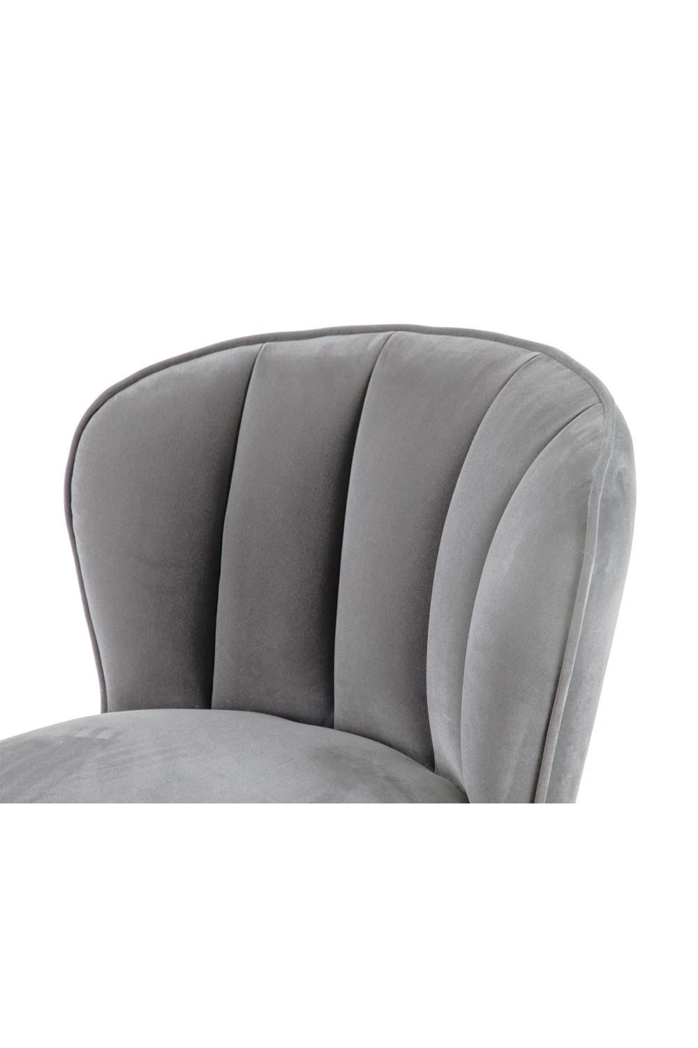 Gray Velvet Bar Stool | Liang & Eimil Maya | Oroatrade.com