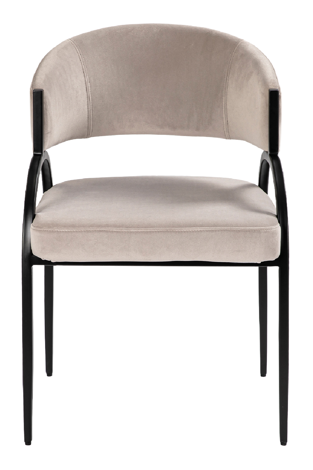 Gray Velvet Dining Chair | Liang & Eimil Pavilion | Oroa.com