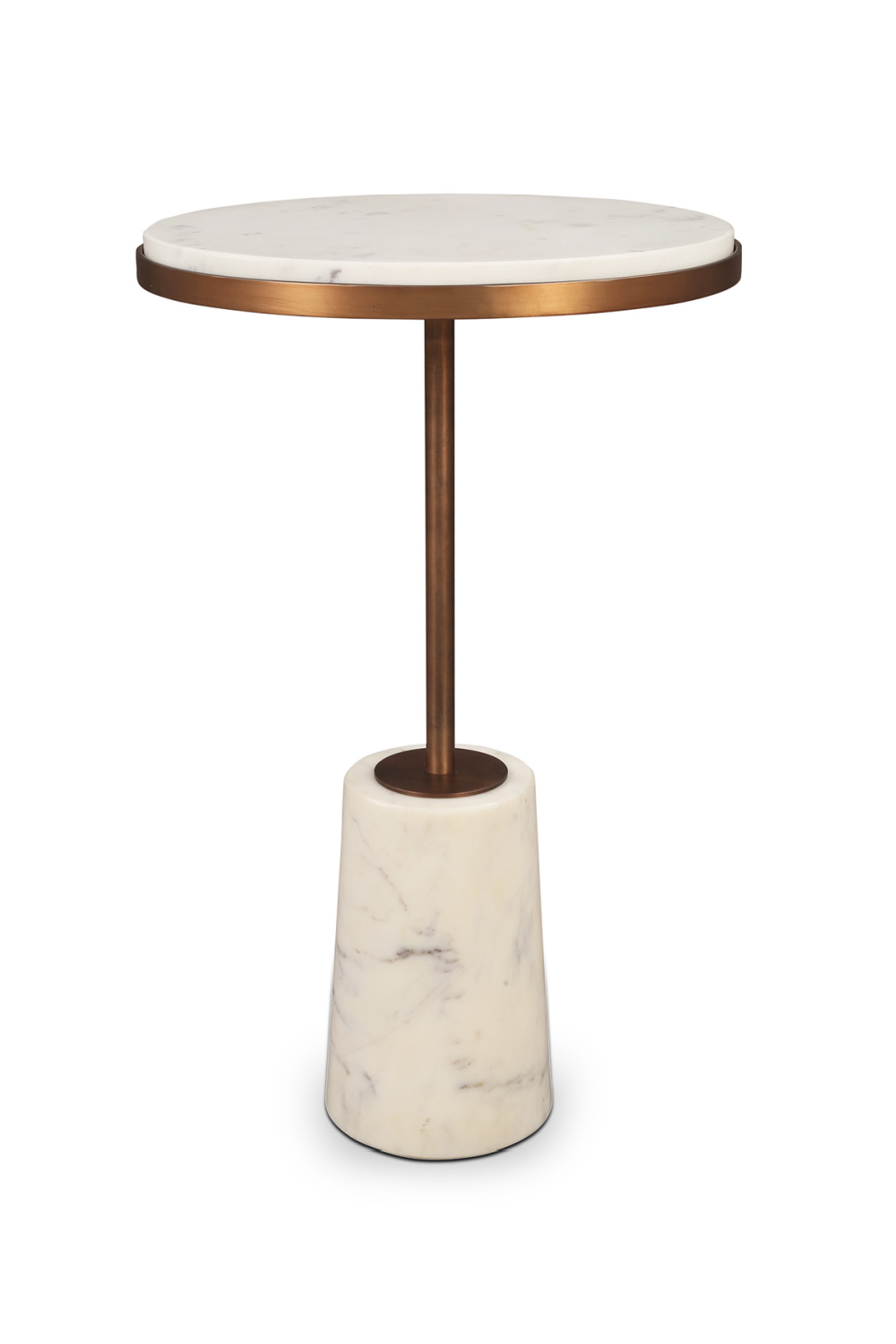 Conical Base Marble Side Tables (2) | Liang & Eimil Notto | Oroatrade.com