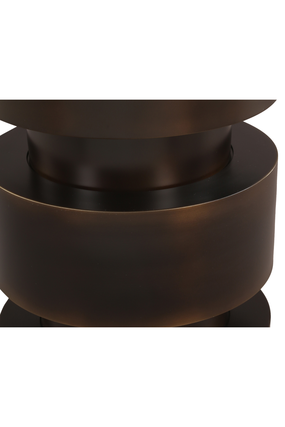 Stacked Bronze Side Table | Liang & Eimil Gascon | Oroatrade.com