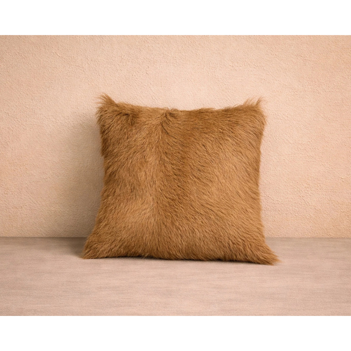 Modern furniture - Brown Furry Pillow - www.oroa.com | Oroa.com