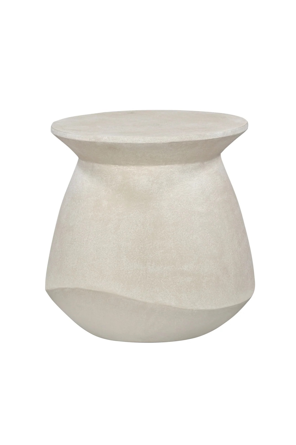 Ivory Concrete Sculptured Side Table | Liang & Eimil Poki | Oroa.com