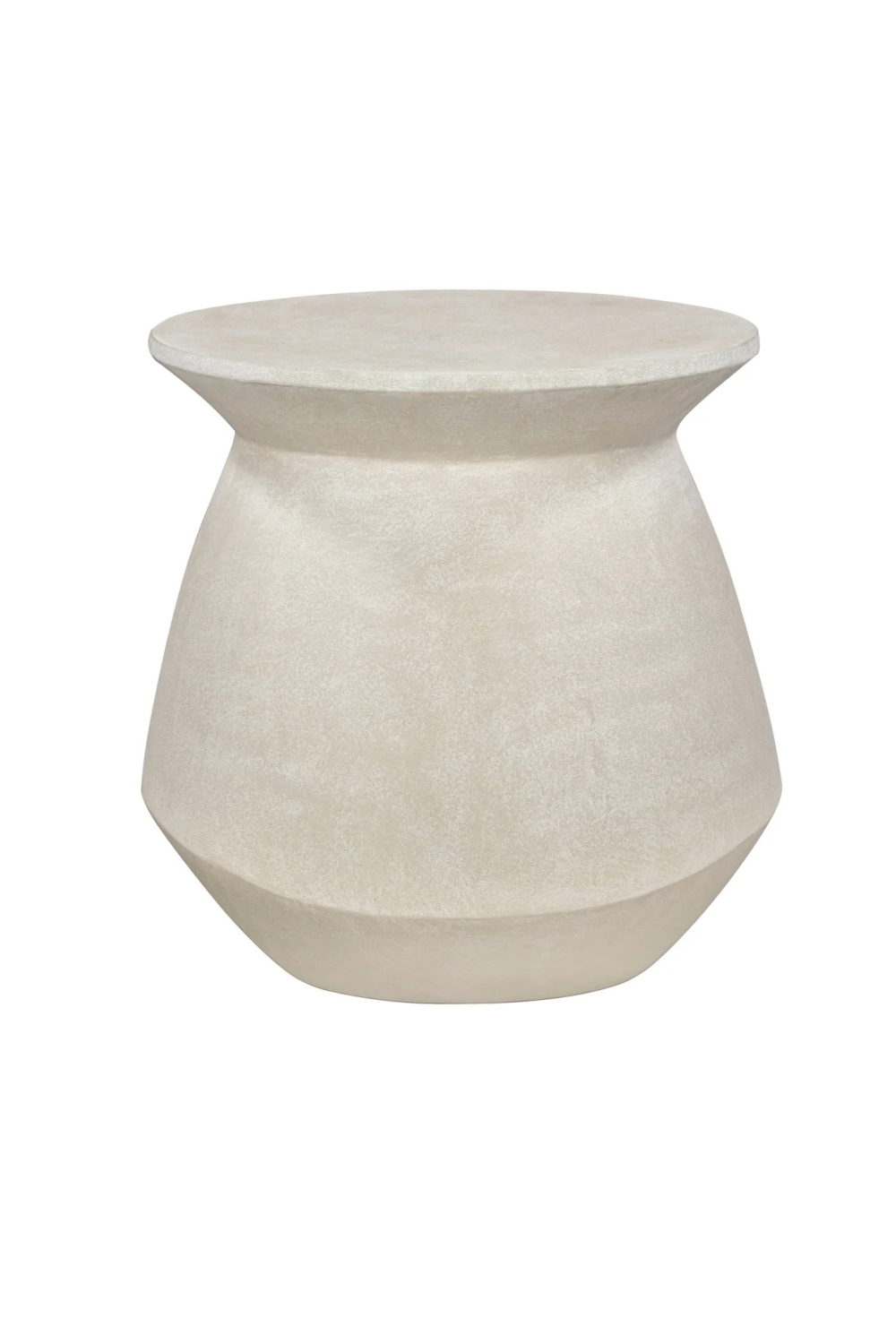 Ivory Concrete Sculptured Side Table | Liang & Eimil Poki | Oroa.com