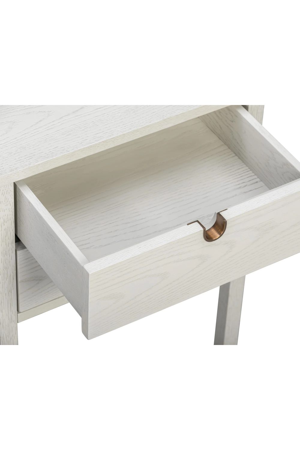 White Wooden 2-Drawer Bedside Table | Liang & Eimil Alcudia | Oroa.com