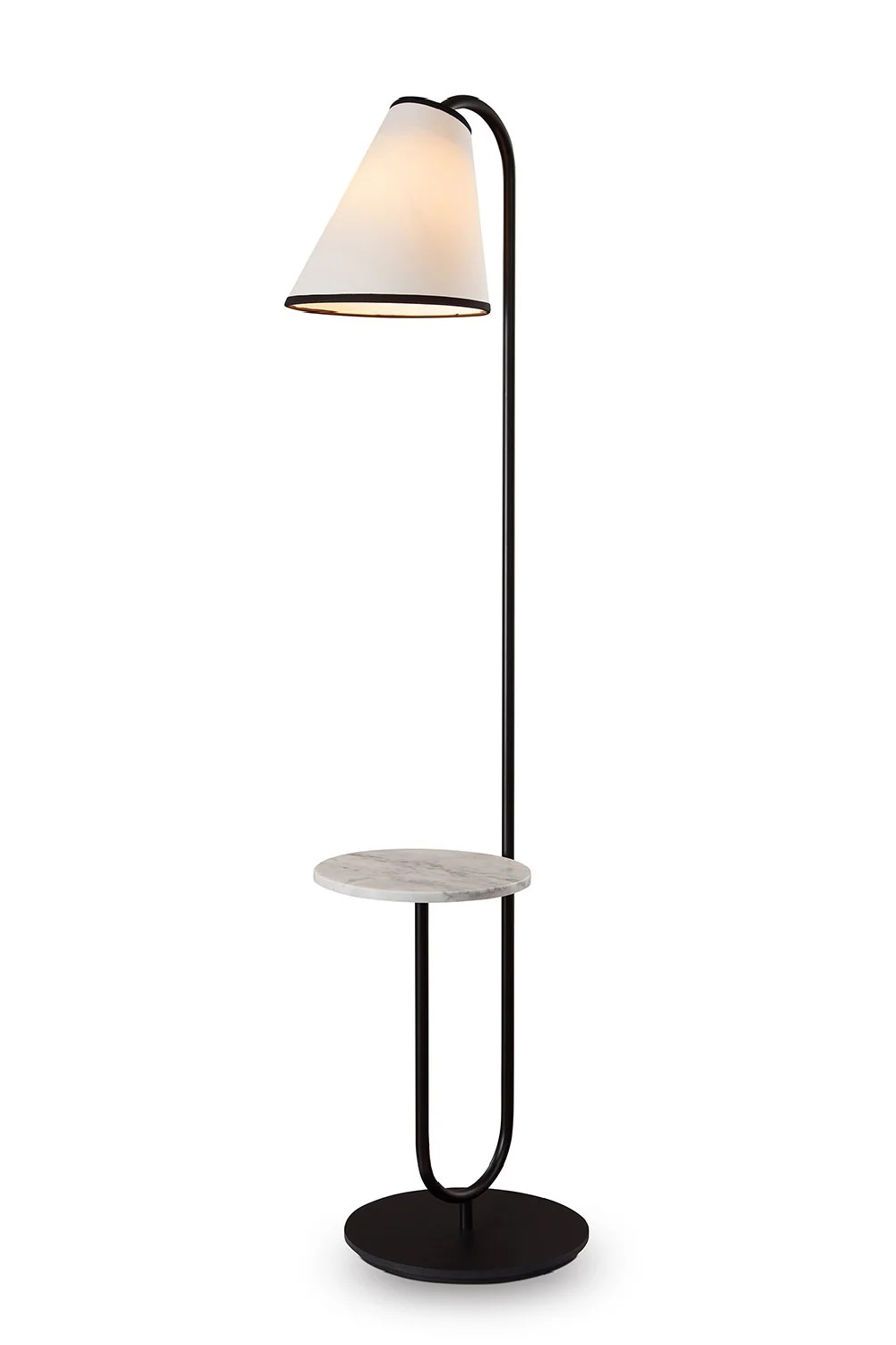 White Linen Shade Floor Lamp | Liang & Eimil Edgar | Oroa.com