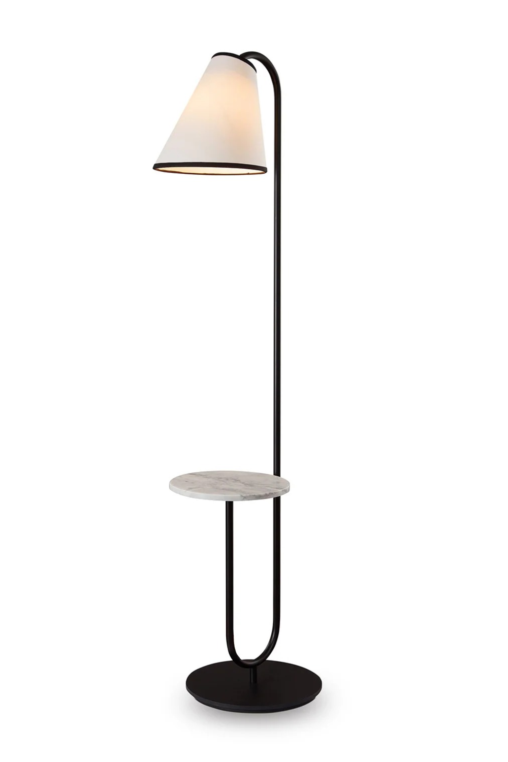 White Linen Shade Floor Lamp | Liang & Eimil Edgar | Oroa.com