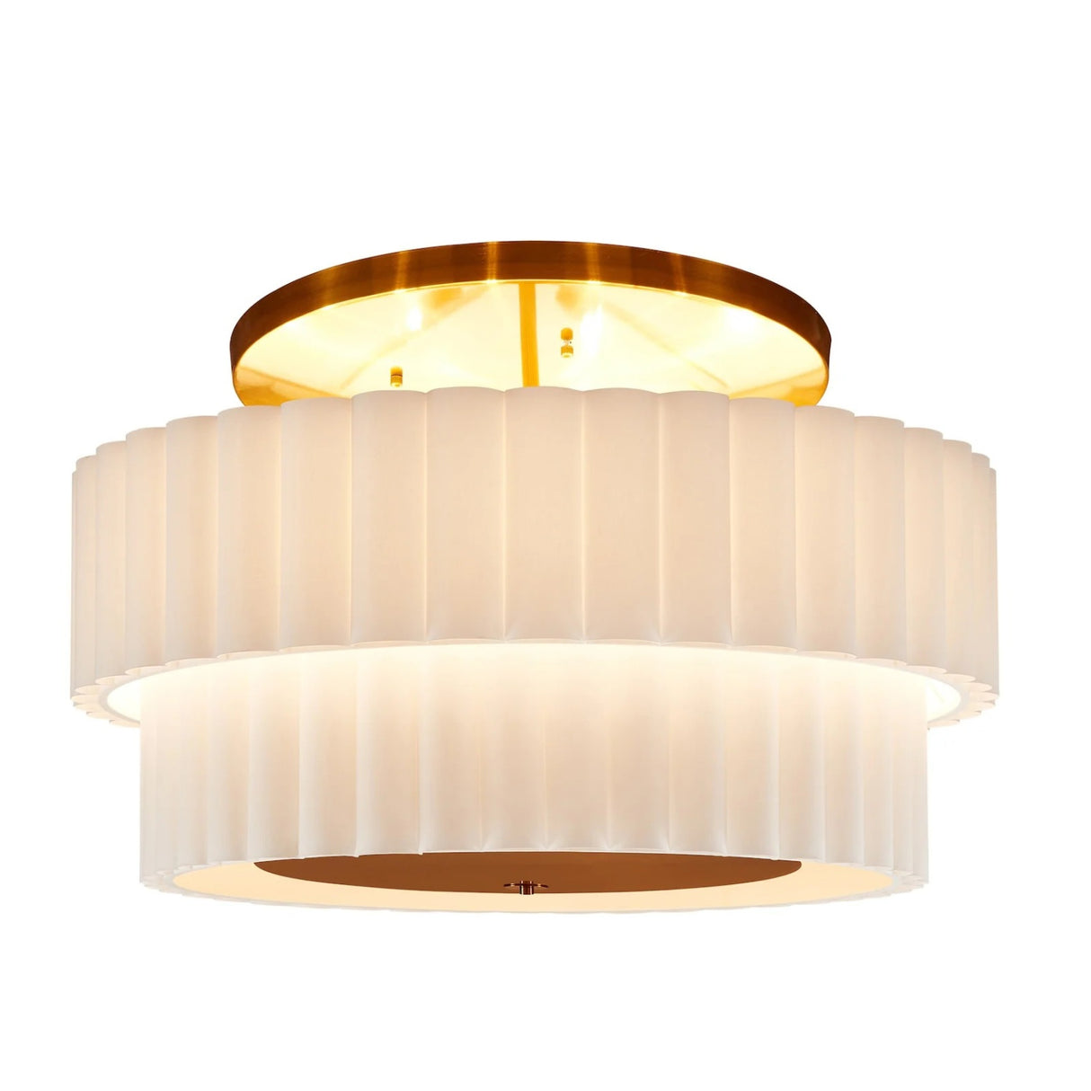 Modern furniture - Ribbed Glass Tiered Chandelier - www.oroa.com | Oroa.com