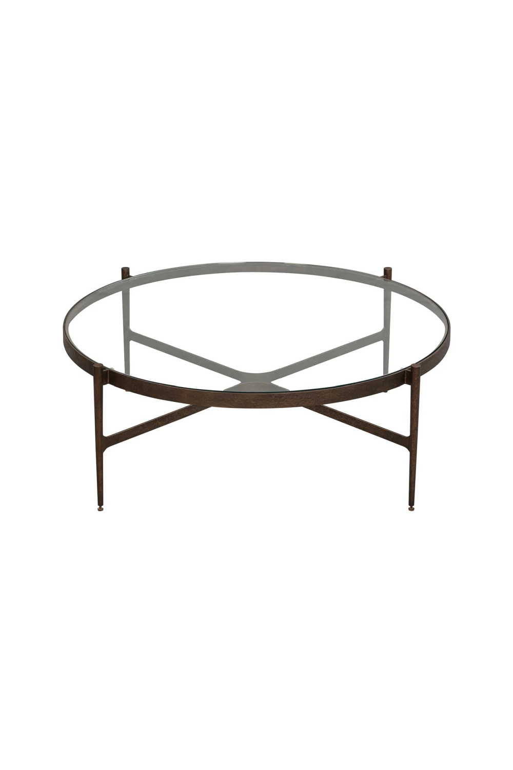 Antique Brass Framed Coffee Table | Liang & Eimil Soho | Oroa.com
