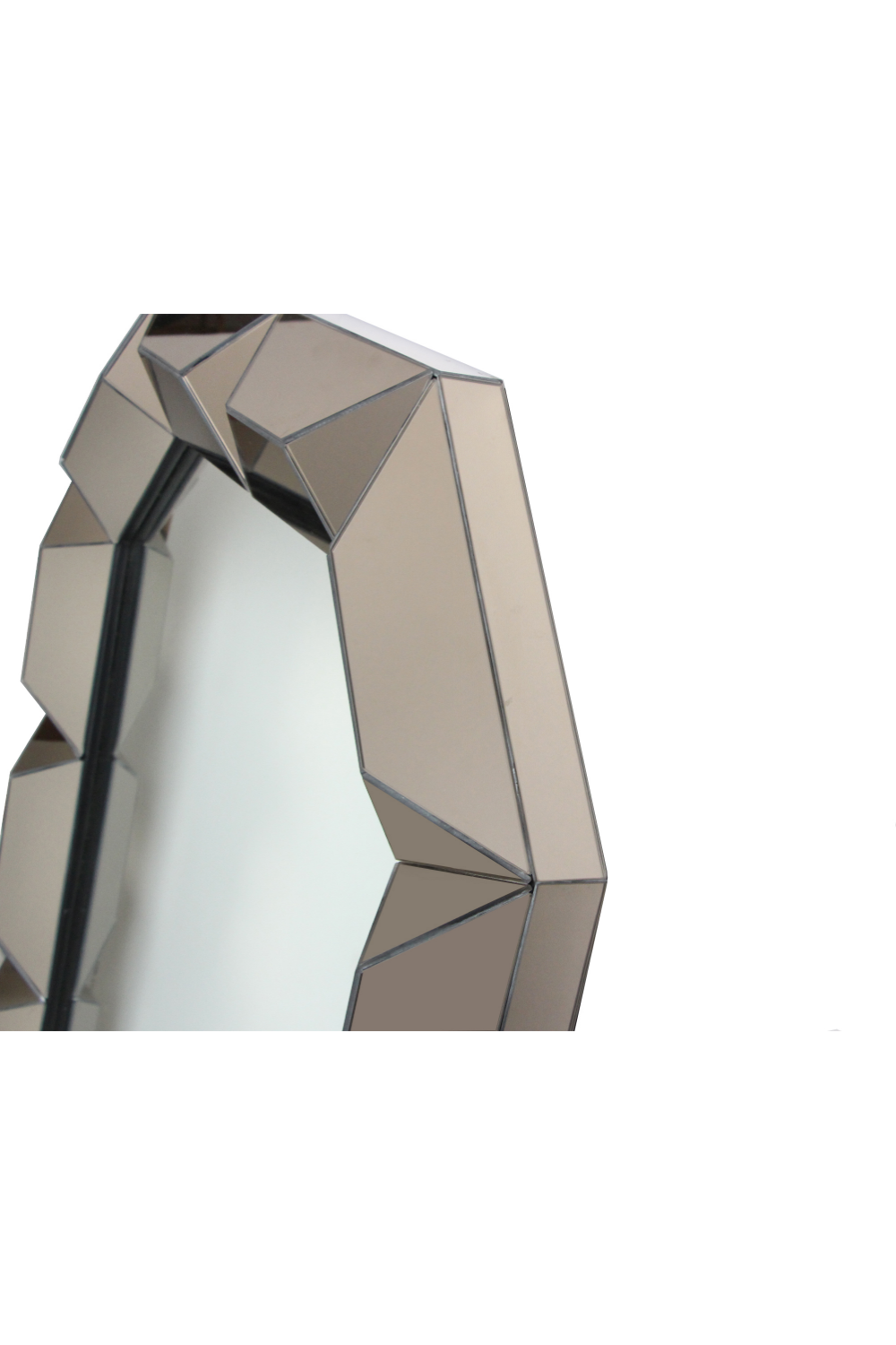 Faceted Steel Framed Mirror | Liang & Eimil Galiano | Oroa.com