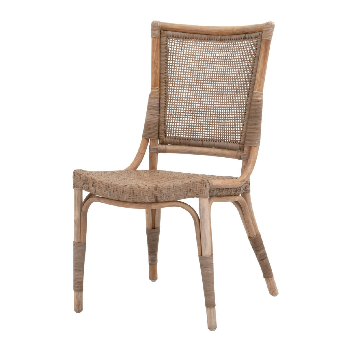Modern European furniture - Matte Gray Dining Chairs (2) - www.oroa.com