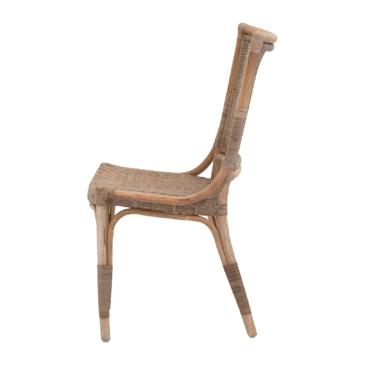 Modern European furniture - Matte Gray Dining Chairs (2) - www.oroa.com