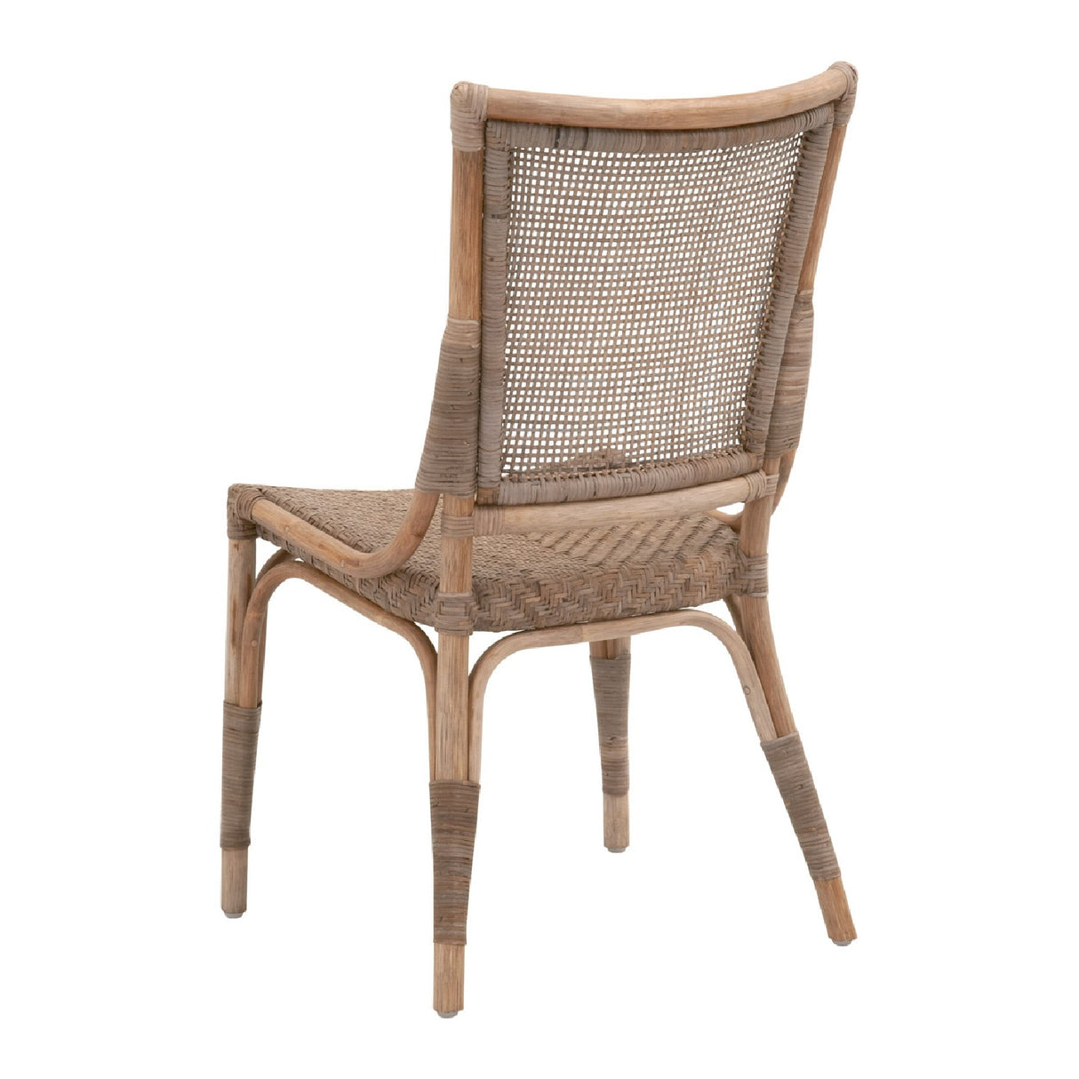 Modern European furniture - Matte Gray Dining Chairs (2) - www.oroa.com