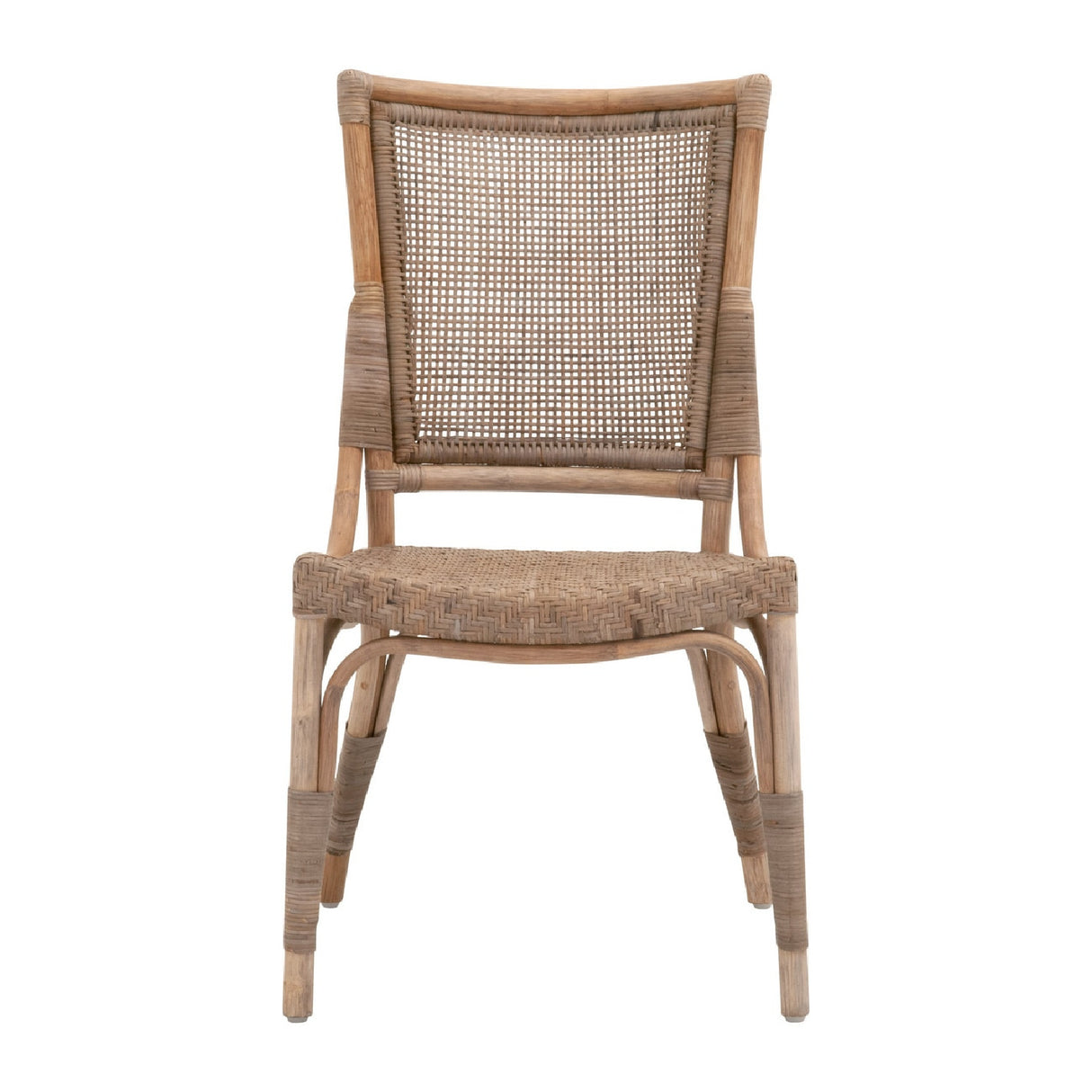 Modern European furniture - Matte Gray Dining Chairs (2) - www.oroa.com