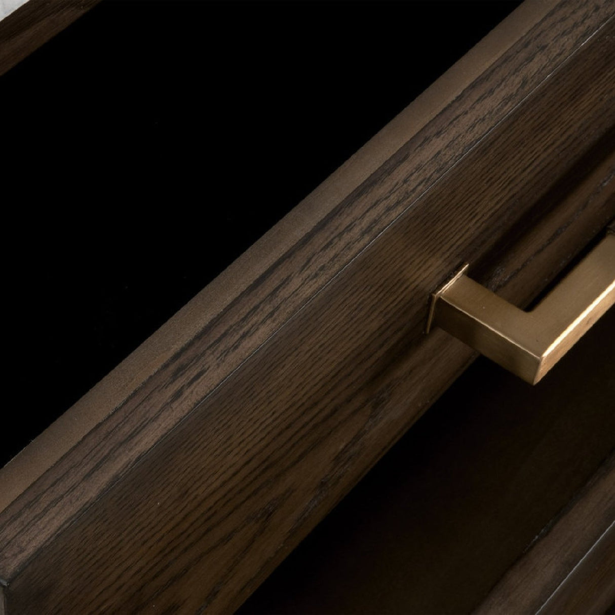 Modern European furniture - Brown Oak 8-Drawer Double Dresser - www.oroa.com