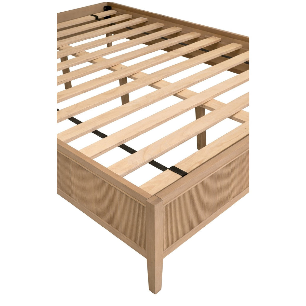 Modern European furniture - Natural Oak Queen Bed - www.oroa.com